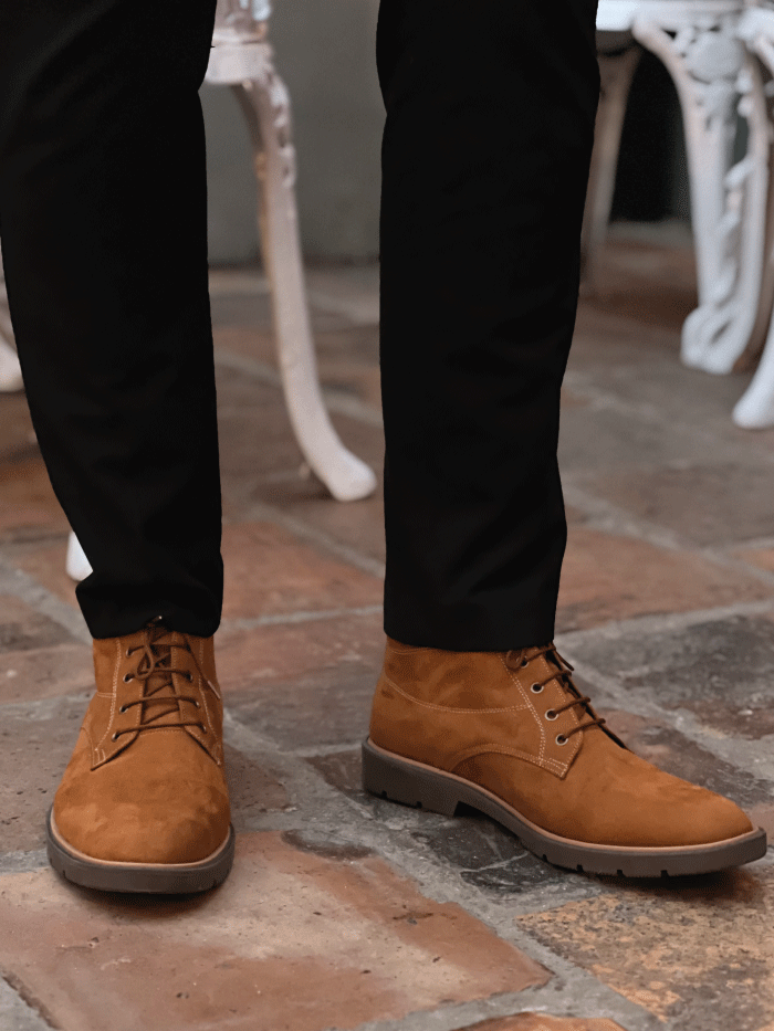 Botines Amarra Hombre