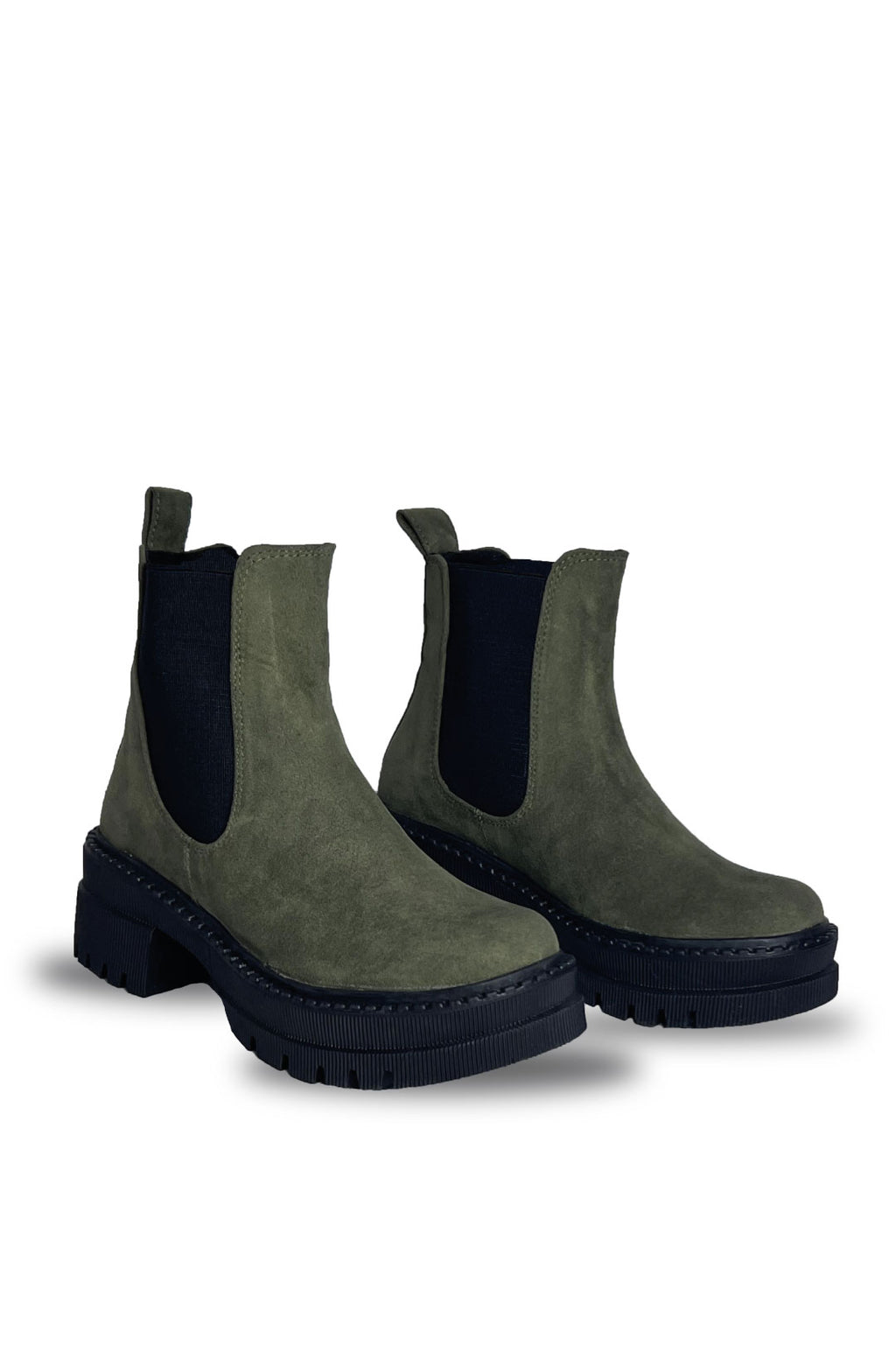 Botines Onix para mujer verde