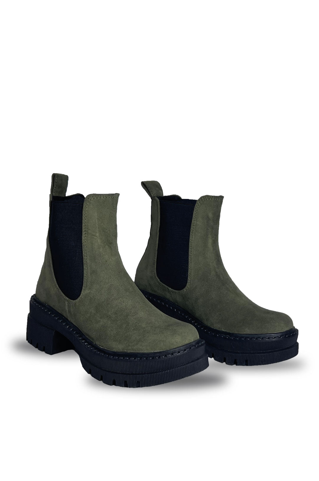 Botines Onix para mujer verde