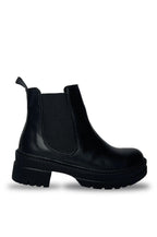 Botines Amber Negro para mujer tractorados
