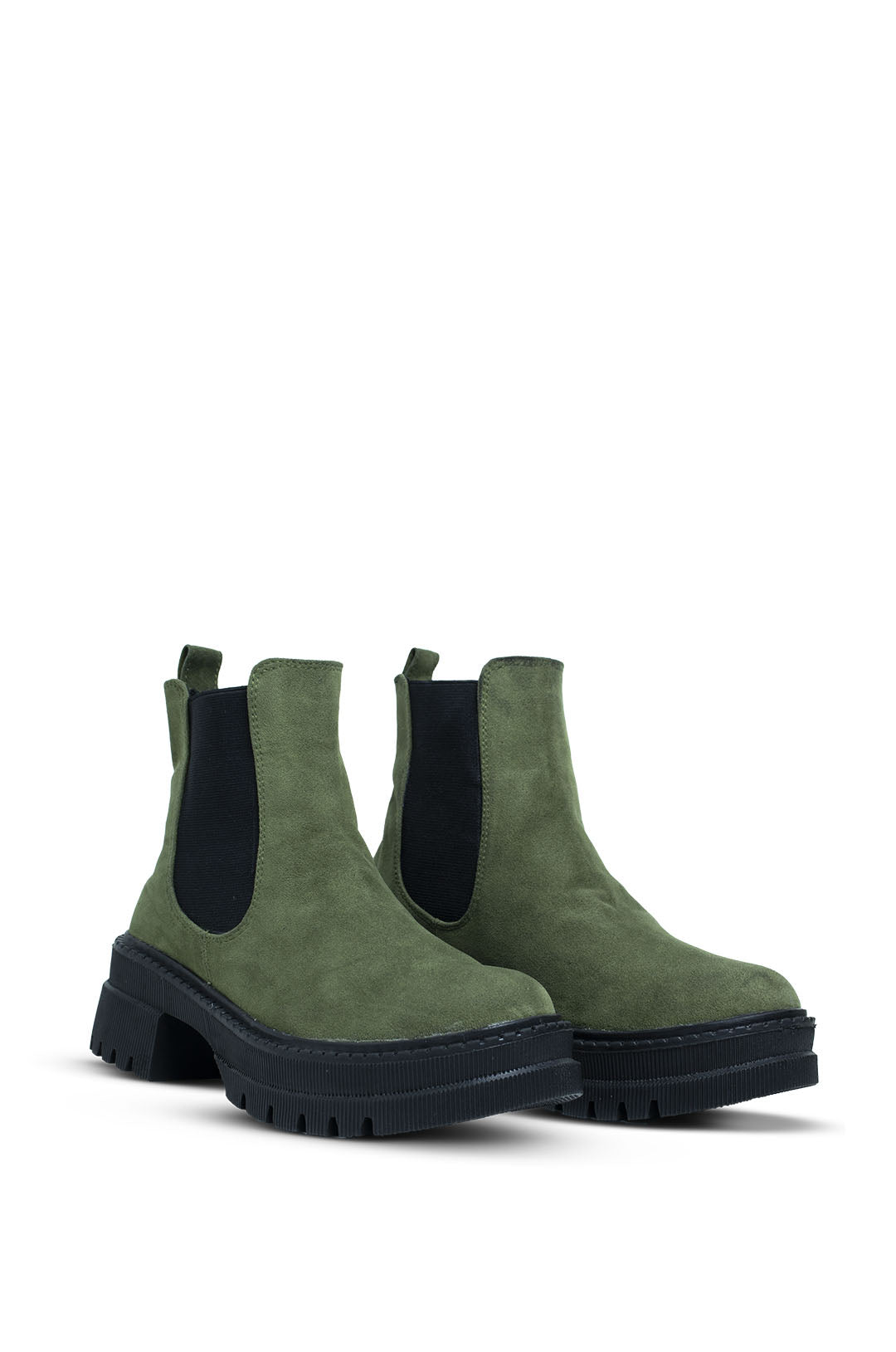 Botín Tractorado Donato Verde — Vellier