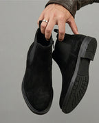 Botín Chelsea Negro Stirrup para hombre