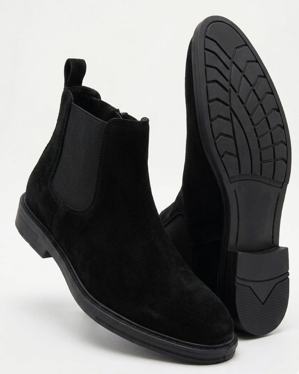 Botín Chelsea Negro Stirrup para hombre