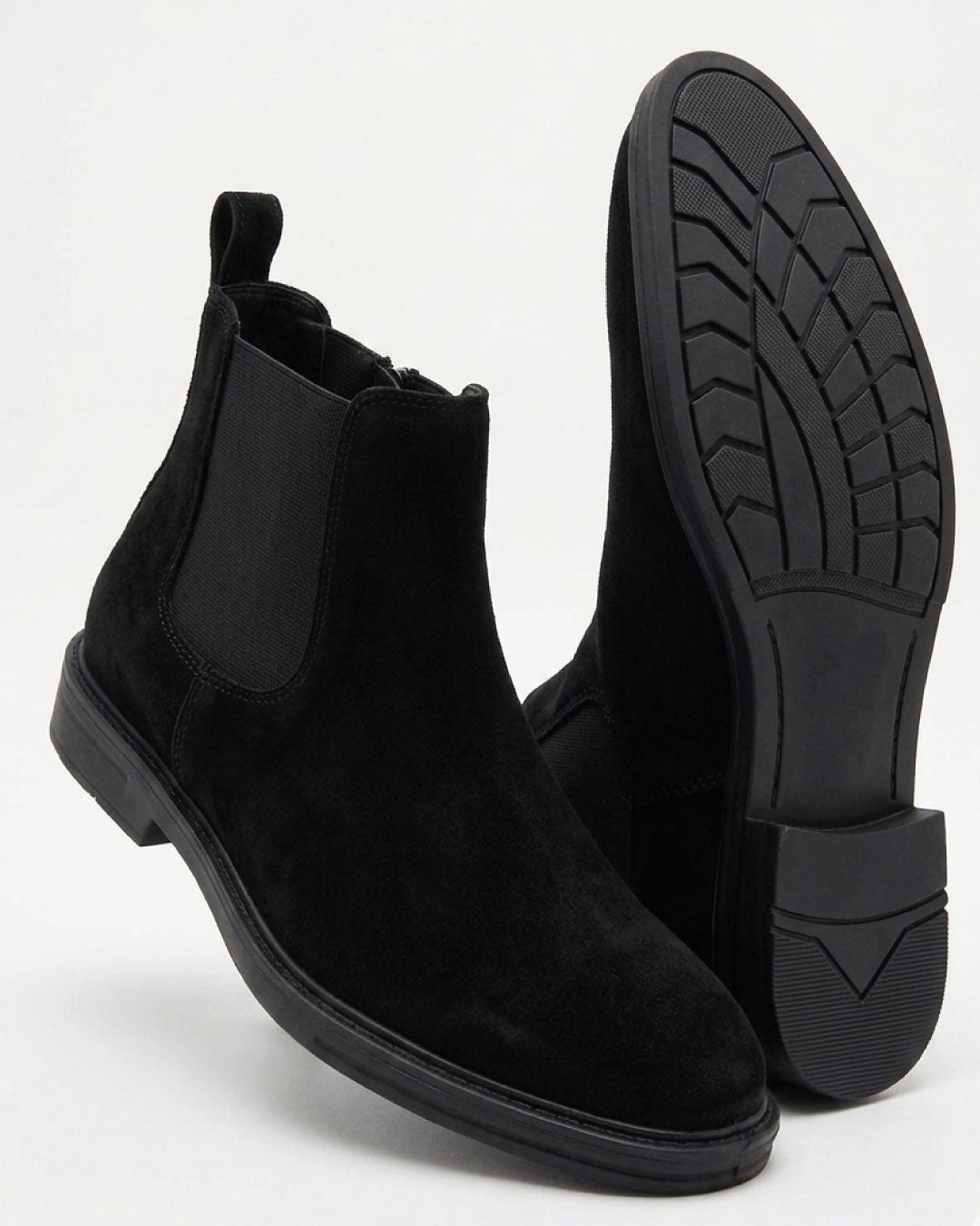 Botín Chelsea Negro Stirrup para hombre
