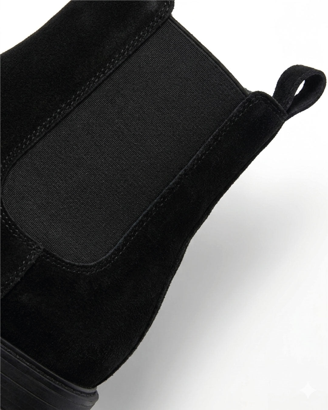 Botín Chelsea Negro Stirrup para hombre