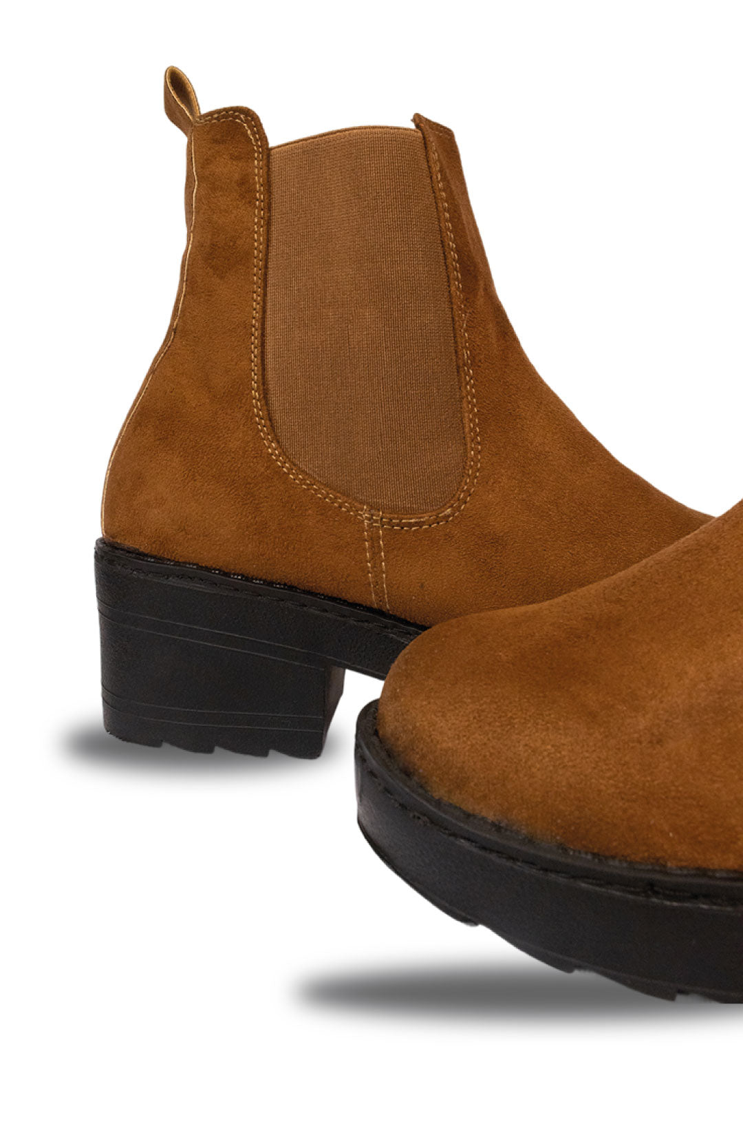 Botines Onix  Miel para mujer tractorados