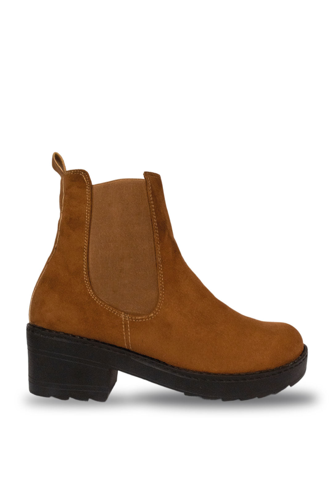 Botines Onix  Miel para mujer tractorados